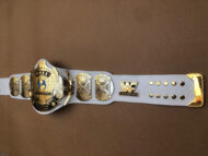 WWF White Winged Eagle Dual Plated CNC HD Championship Belt