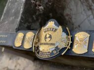 WWF Winged Eagle Dual Plated CNC HD Championship Belt