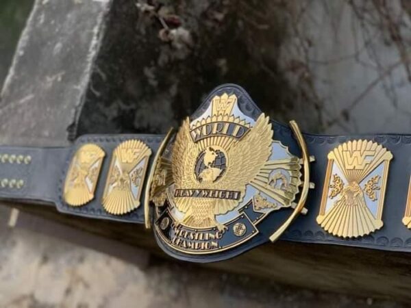 WWF Winged Eagle Dual Plated CNC HD Championship Belt