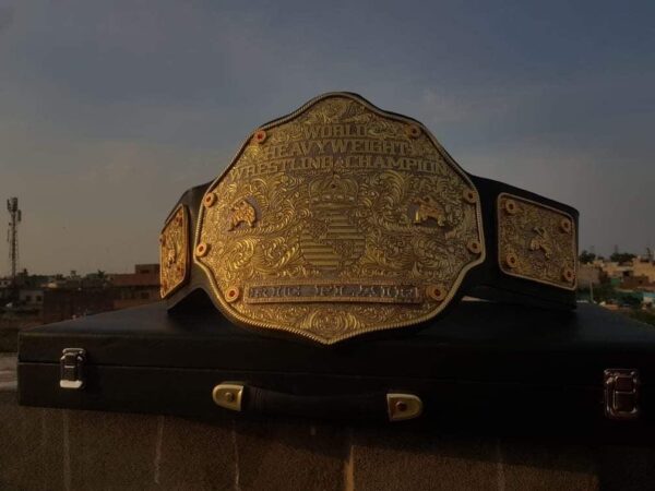 Wcw 3D Big Gold Crumrine CNC Made Championship Belt