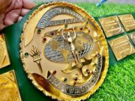 Wwf Big Green 3D CNC Championship Belt