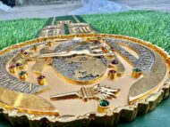Wwf Big Green 3D CNC Championship Belt